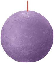 Bolsius Stumpenkerze Rustikal Vibrant Violet ø 7.5 cm